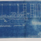 Santa Fe Gondola ATSF Lettering Train Blueprint 26-c 1828 Mar 22 1929 40.75"