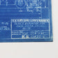 Milwaukee Electric Plan & Elevation Twin Coach 50-79 Trolley Blueprint 1949 11"