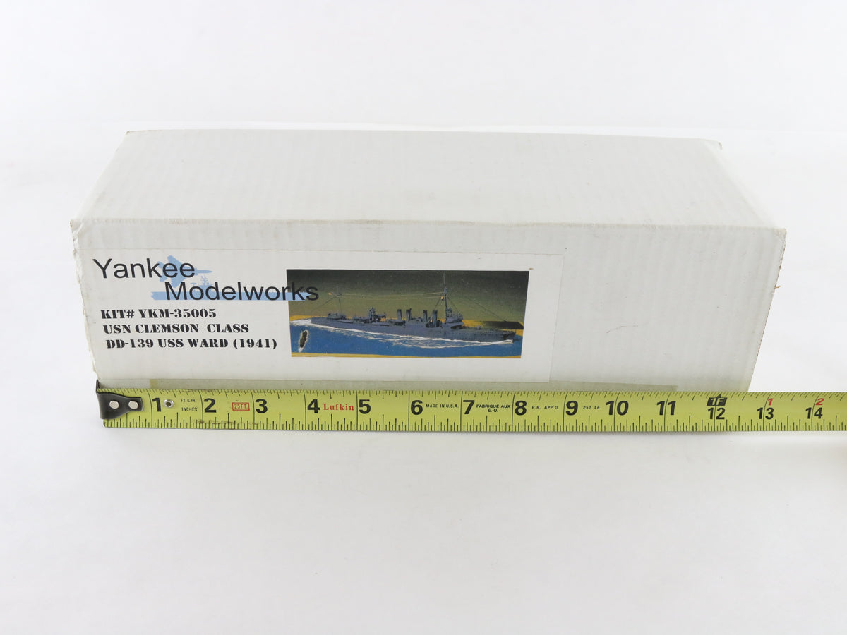 1941 USS Ward DD-139 Clemson Class Yankee Modelworks 1:350 YKM-35005 Resin Kit