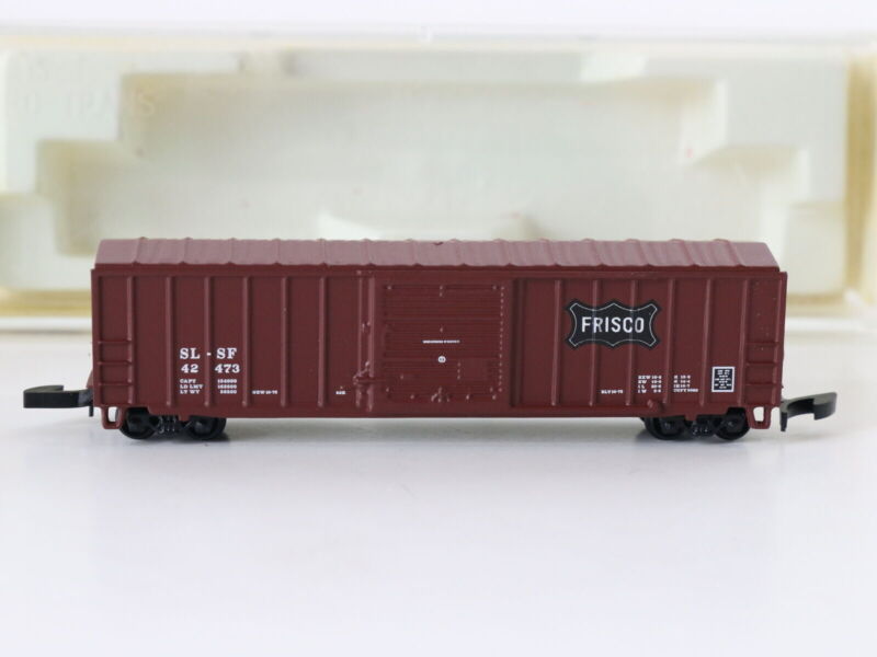 Frisco SLSF 42473 Single Door Rib Side Boxcar Micro Trains Z 14206