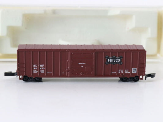 Frisco SLSF 42473 Single Door Rib Side Boxcar Micro Trains Z 14206