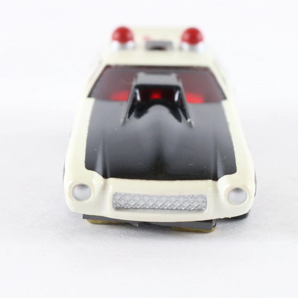 Aurora AFX Chevy Vega A12 Police Black White Slotless HO Slot Car