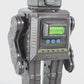 SH Horikawa Battery Operated Space Scout Secret Weapon Tin Toy Robot Japan