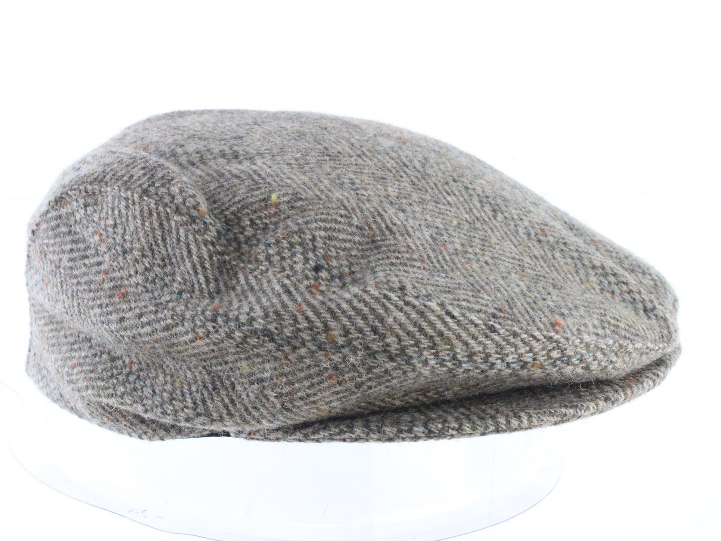 Lake of the Isles Mens Vintage Brown Mix Wool Sport Cap S