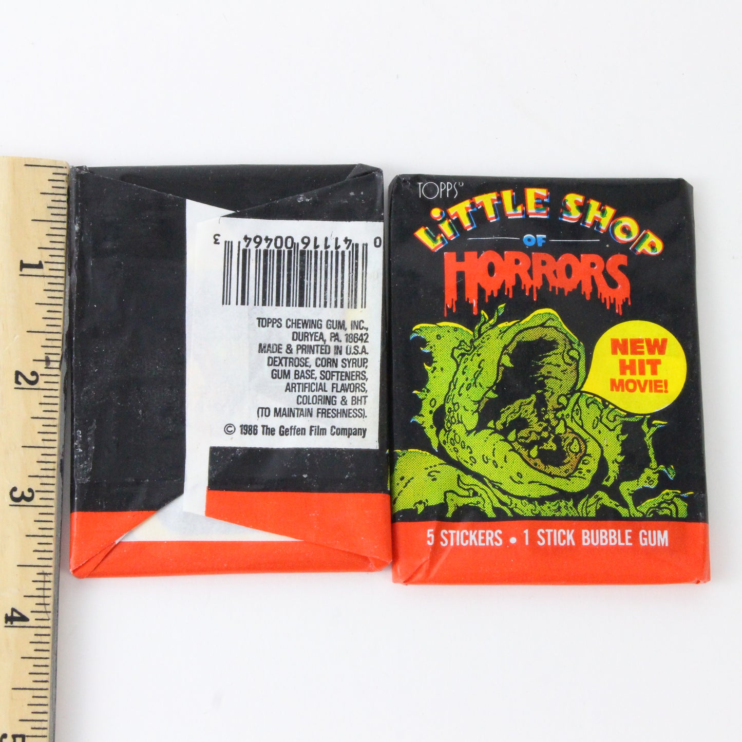 Set Of 36 Little Shop Of Horrors Unopened Photo Cards Topps 1986 W/ Box