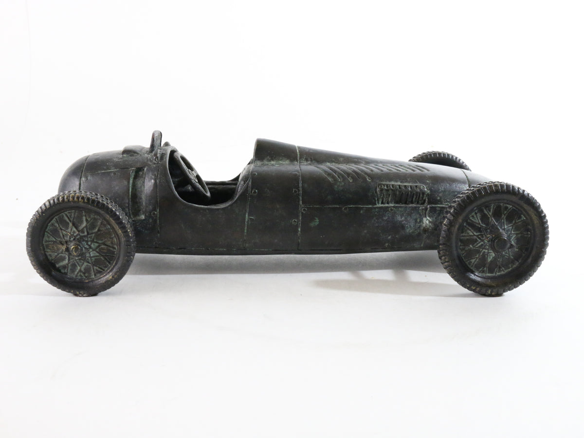 Auto Union Type C Vintage Cat Metal Racer Model Car 10" 4lbs 14oz