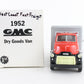 1952 GMC Dry Goods Van West Coast Fast Freight First Gear 1:34 Scale 19-1007