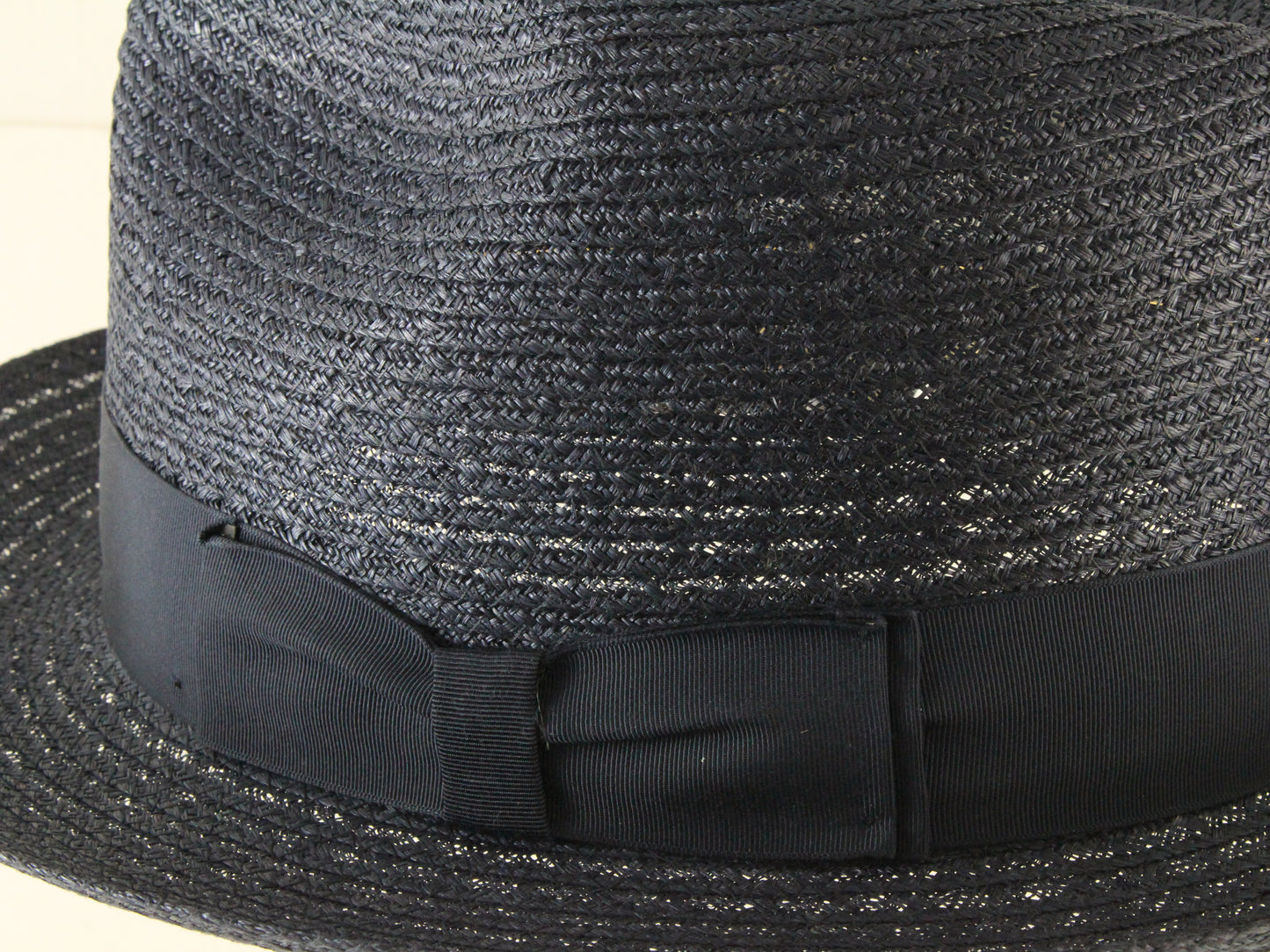 Biltmore Torino Mens Canadian Navy Blue Straw Fedora MULTIPLE SIZES