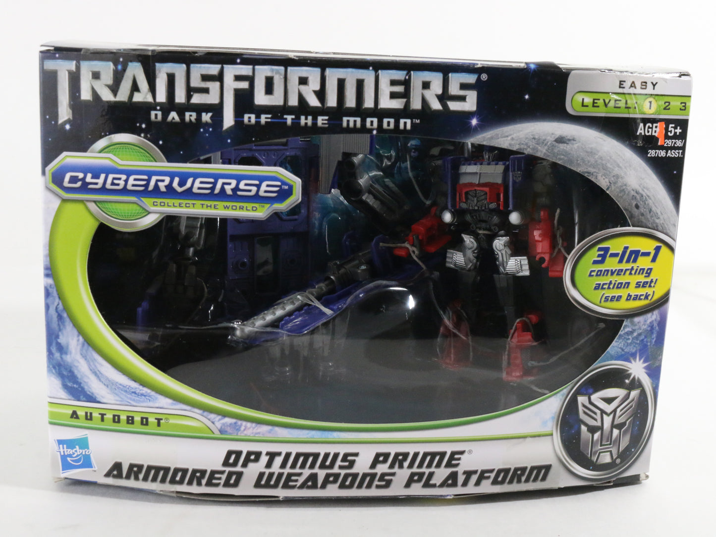 Armored Weapons Platform Optimus Prime Autobot Cyberverse Transformers Hasbro