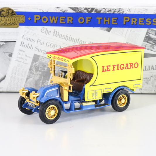 1910 Renault Ag Le Figaro News Truck Matchbox