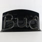 Bud Neon Beer Sign Franceformer France Anheuser Busch 051-301 Vintage 1970s