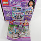 Lego Friends Butterfly Beauty Shop Partly Built Set 3187 W/ Box & Instructions