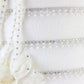 Shellie Mcdowell New York Ladies White Felt Boutique Hat W/ Rhinestones 7 56cm