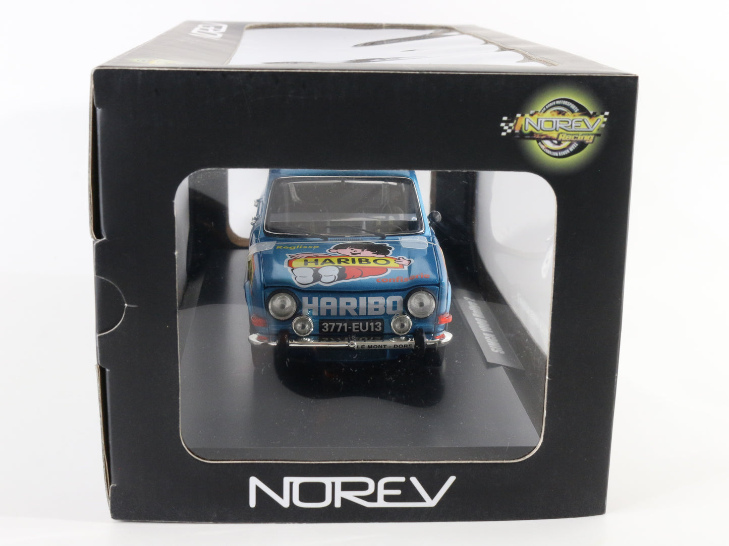 Simca 1000 Rallye 2 #28 France Haribo Blue Norev 1:18 Diecast Model Car 185706