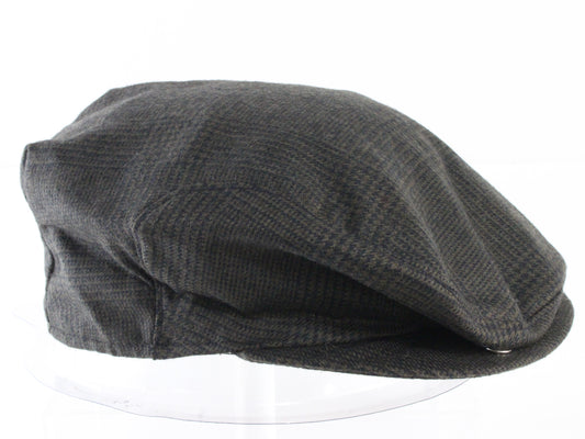 Borsalino Mens Vintage Charcoal Gray Newsboy Golf Sport Cap MULTIPLE SIZES