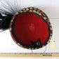 Sonni Of California Ladies Red And Gold Hat W/ Tassle And Feathers MULTIPLE SIZE