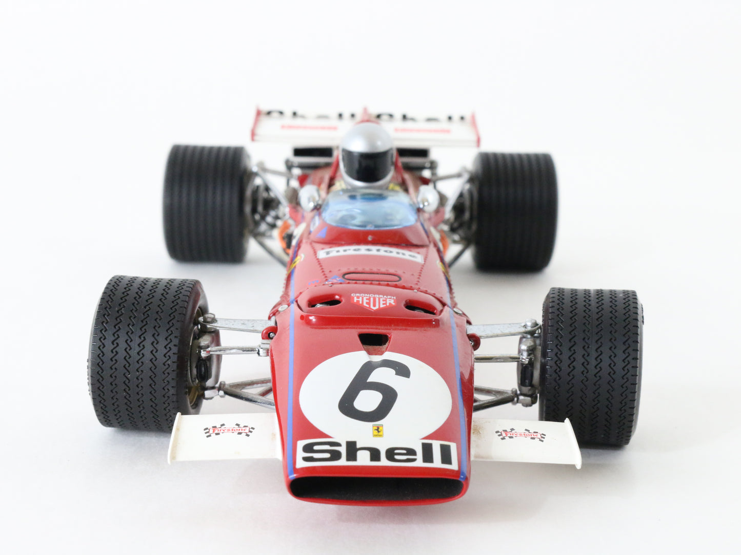 1971 Ferrari 312b #6 Mario Andretti Britax Grand Prix Exoto 1:18