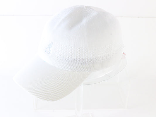 Kangol Ladies Sun Stopper White Baseball Cap W/ Gray Logo MULTIPLE SIZES