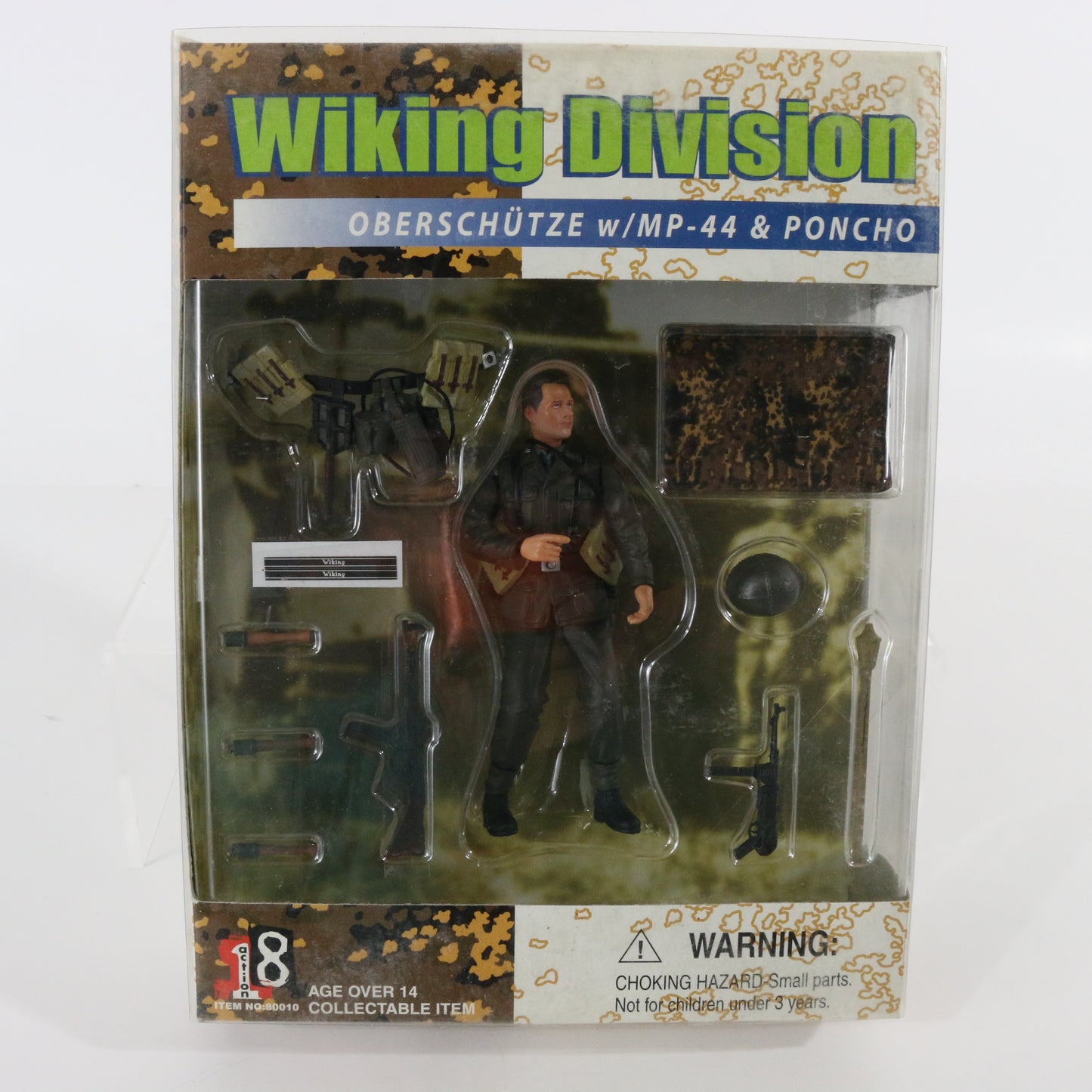 Oberschutze Mp44 Poncho GERMAN WWII Wiking Division Action 18 1:18 Dragon 80010