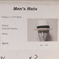 Dobbs Fifth Avenue Parker Mens White Straw Fedora W/ Pin MULTIPLE SIZES
