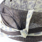 Marzi Of Italy Ladies Brown & Beige Animal Print Hat W/ Feathers 7 1/2 60 Cm