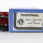 Great Northern GN X266 Red & Black 1945 Steel Caboose Overland Models HO Korea