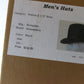 Borsalino Alessandria Mens Black Felt Fedora ITALIAN: MULTIPLE SIZES