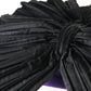 Chapeau Creations Ladies Purple Wool Felt Hat W/ Black Bow 6 7/8 55cm
