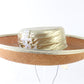 Sonni of California Ladies Elegant Copper and Gold Straw Hat 6 3/4 54cm