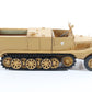 Sdkfz11 WW2 German Halftrack Military Truck 1:48? Built Model Vehicle