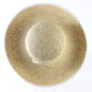 Peralta Place Ladies Natural Straw Summer Hat W/ White Band 7 56cm