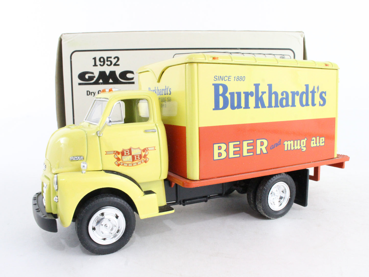 1952 GMC Dry Goods Van Burkhardts Beer First Gear 1:34 Scale Model