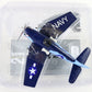 1944 F6f-3 Hellcat Us WW2 Fighter Plane Coin Bank Gearbox 1:48 12501