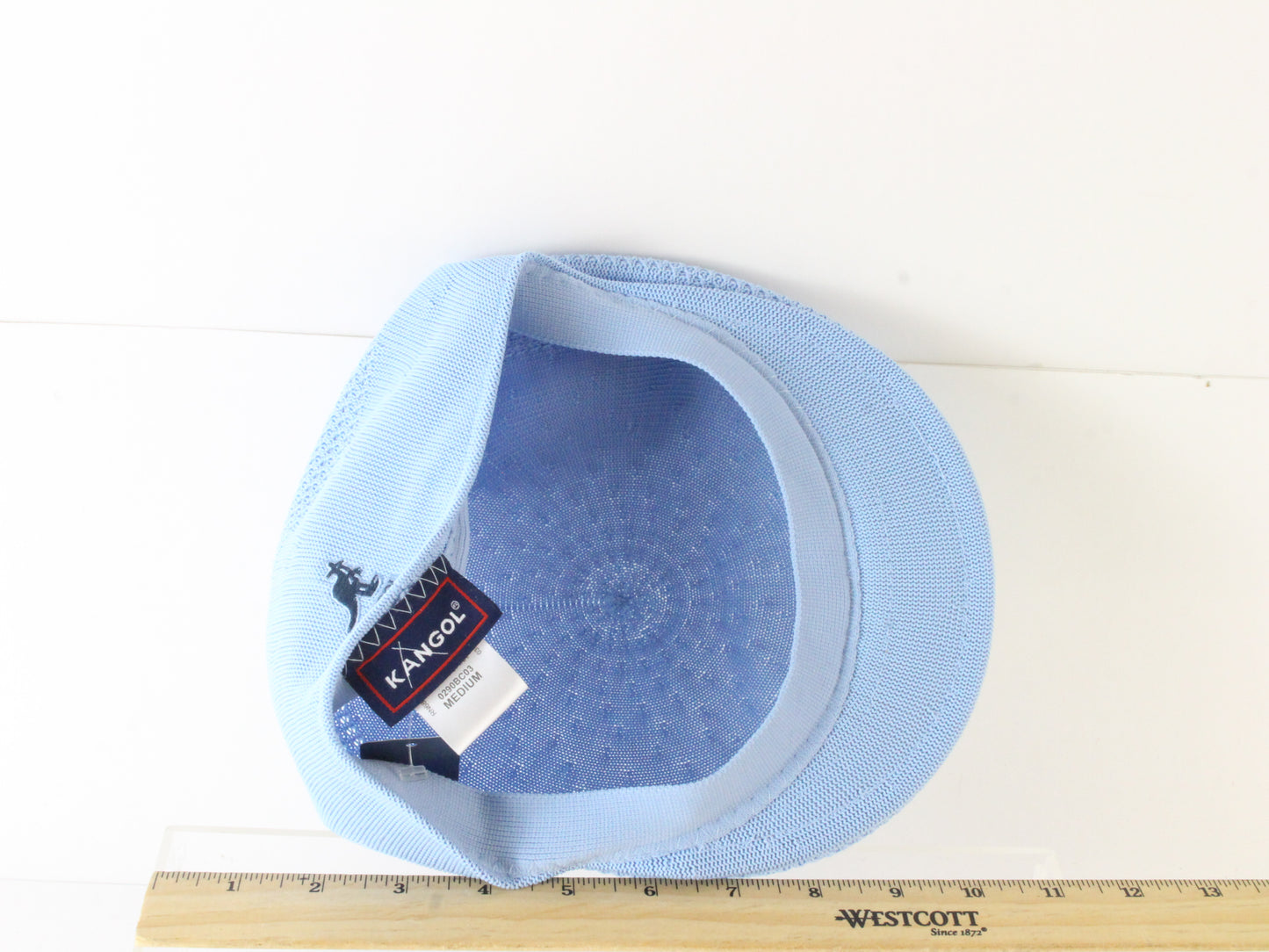 Kangol Mens Light Blue Tropic Lightweight Woven Ventair Cap MULTIPLE SIZES