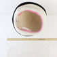 Frank Olive New York Ladies White and Black Felt Boutique Hat 7 56cm