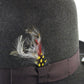 Pendleton Mens Classic Brown Wool Felt Fedora W/ Feathers MULTIPLE SIZES