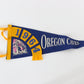Oregon Caves 1964 Fabric Flag Pennant