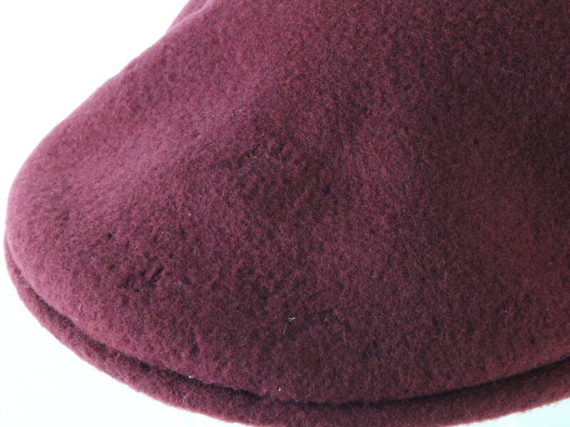 Kangol Mens Red 100% Wool Felt Ivy Cap MULTIPLE SIZES