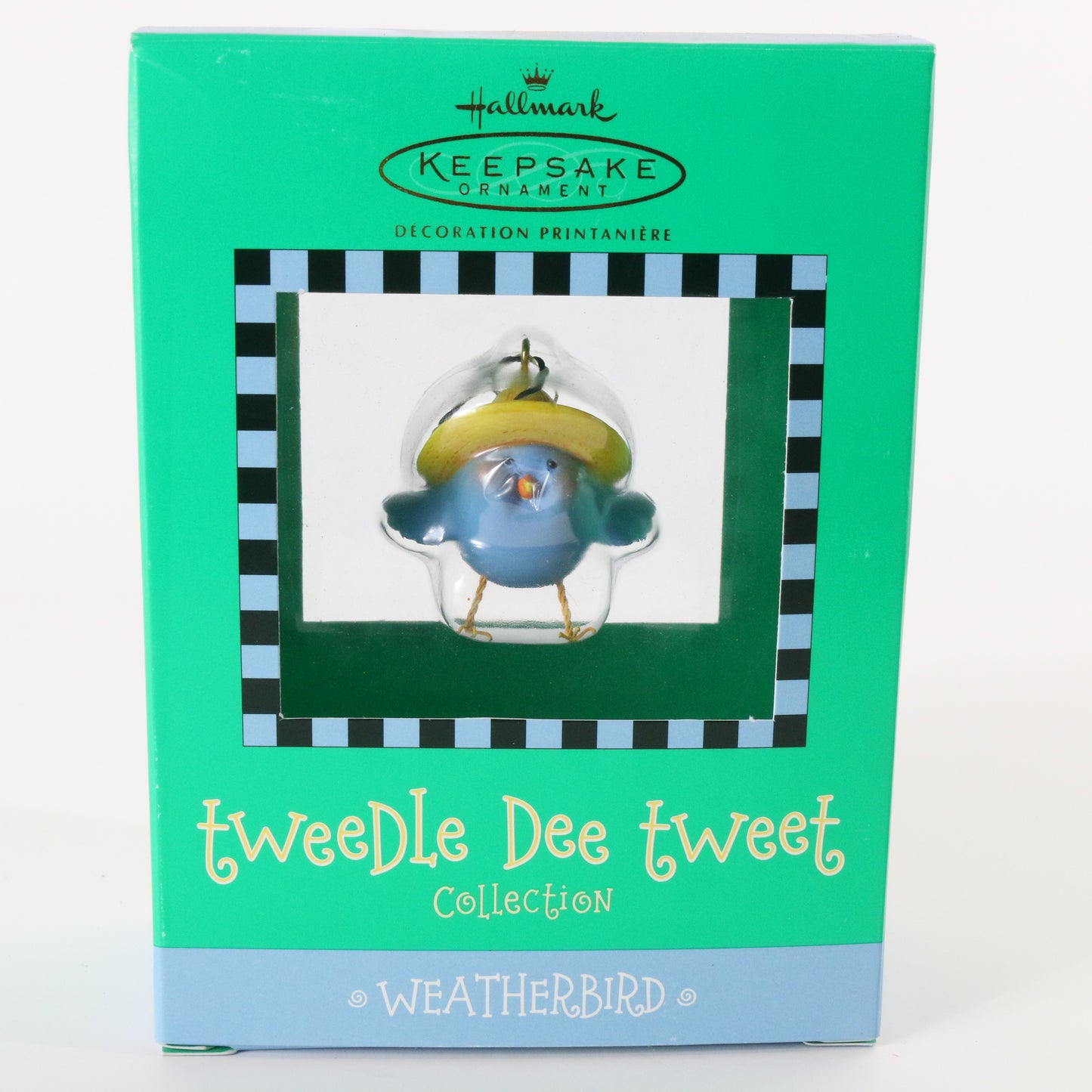 Hallmark Keepsake Weatherbird Tweedle Dee Tweet Easter / XMAS Ornament  2003