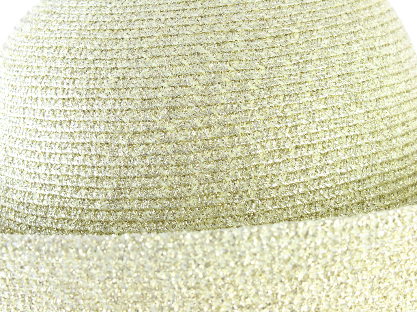 Georgie Ladies Boutique Gold Straw Like Summer Hat MULTIPLE SIZES