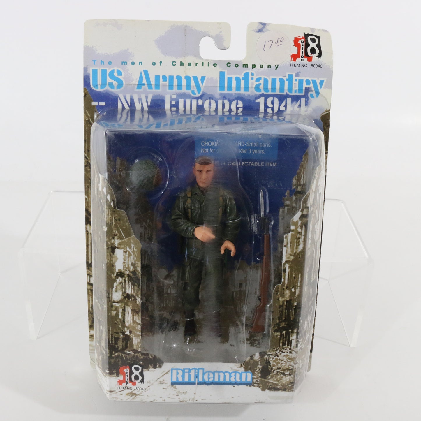 Rifleman Us Army Infantry WWII Europe 1944 Action 18 1:18 Dragon Figure 80046