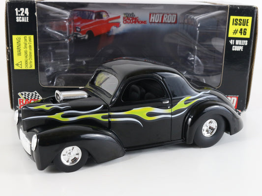 1941 Willys Coupe Black Flames Model