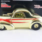 1941 Willys Gold Chrome 50th Anniversary Hot Rod Racing Champions 1:24 Car