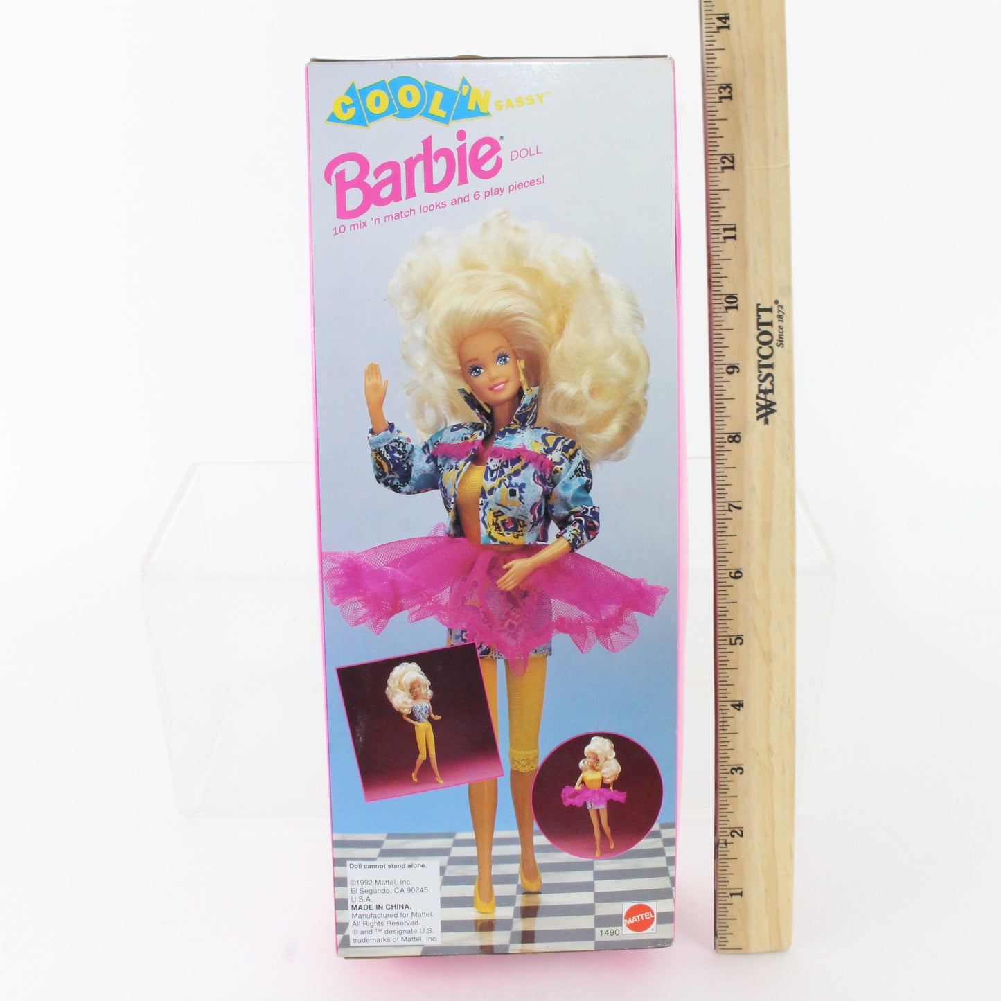 Cool N Sassy Barbie Toys R Us Limited Edition Blonde With Blue Outfit 1490