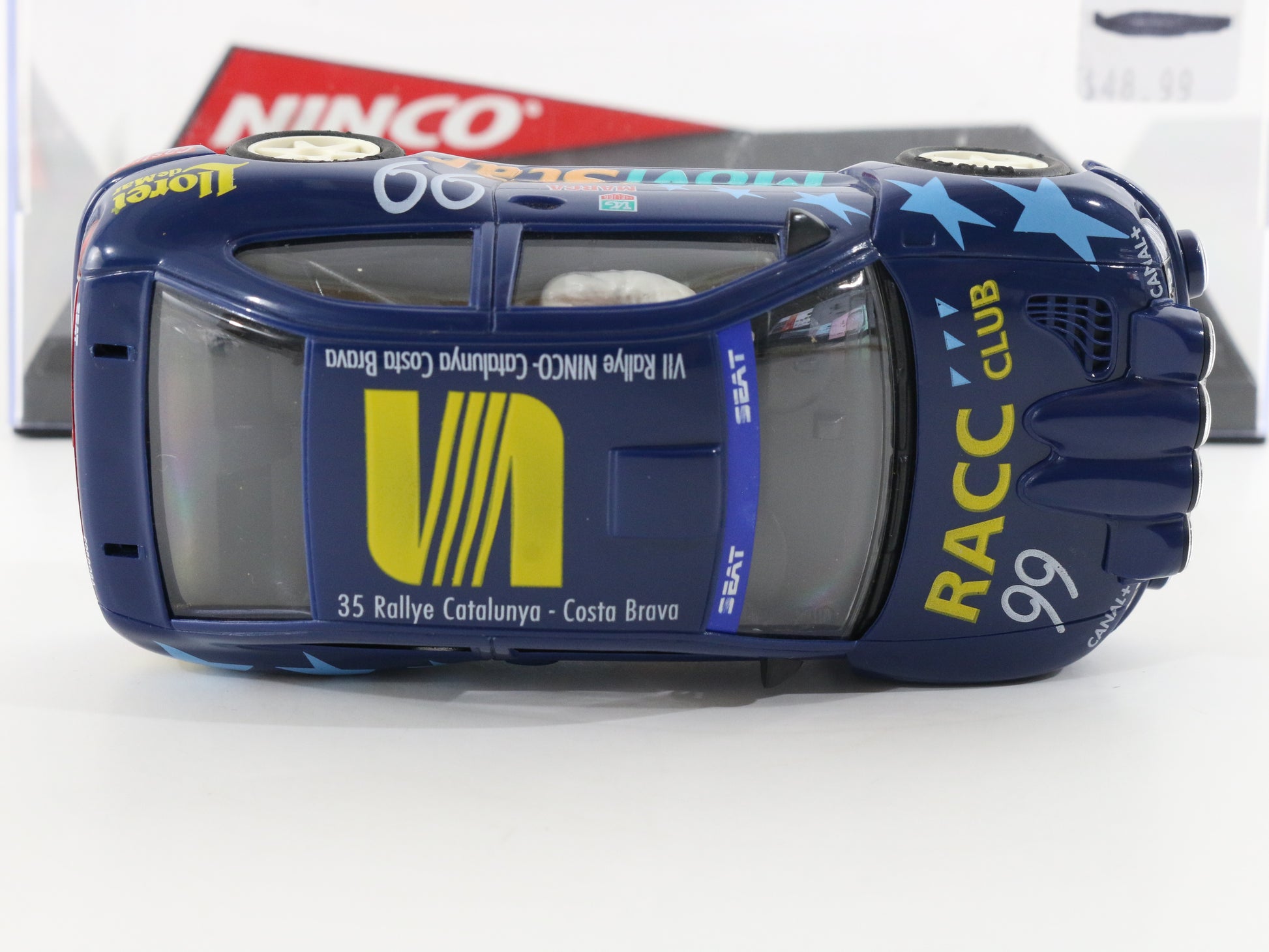 Cordoba Costa Brava Catalunya #99 Blue & Yellow 1:32 Ninco Slot Car