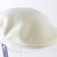 Kangol Ladies Boutique White Wool Felt Ivy Cap Newsboy Hat MULTIPLE SIZES