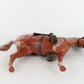 Vintage Louis Marx Johnny West Horse Sorrel Pancho W/ Saddle