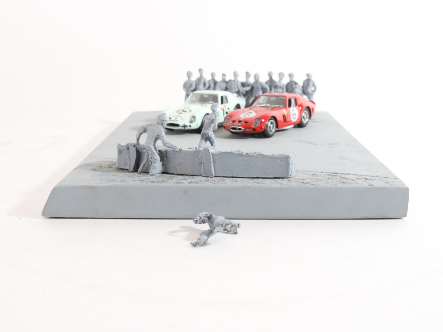 Bang 3001 Goodwood Tourist Trophy 1962 Ferrari Diorama Ceramic #15 #6 1:43