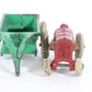 Vintage Allis Chalmers Tractor & Dump Trailer Balloon Wheels Arcade Cast Iron