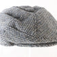 Biltmore Mens Gray Checkered Scally Cap Ivy Cap S
